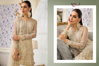 Rinaz Fashion gulal Georgette Pakistani Suits Wholesaler