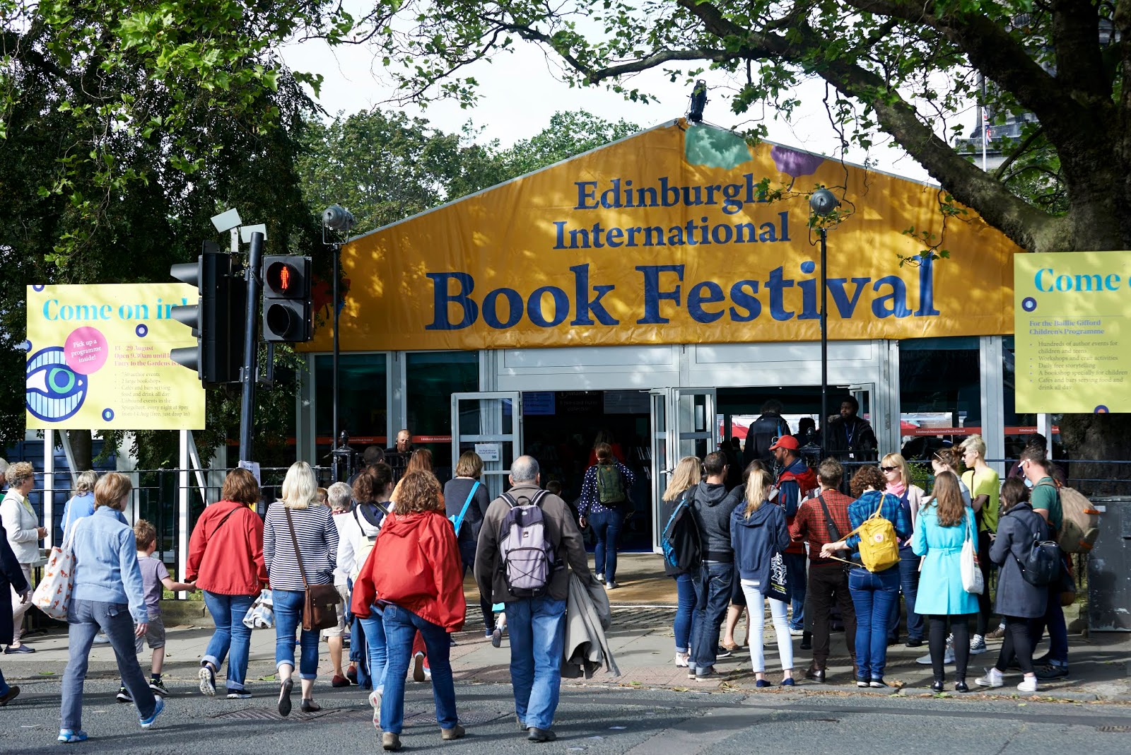 The Breastest News The Edinburgh International Book Festival for