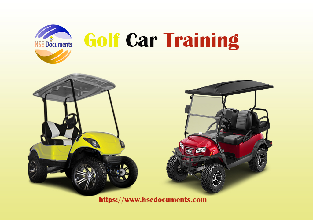 Car/Cart Training PPT HSE Documents