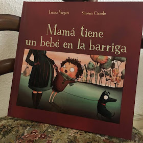 Mamá tiene un bebé en la barriga, Luana Vergari, Simona Ciraolo, Album ilustrado, obelisco, picarona, que estas leyendo, yo leo,