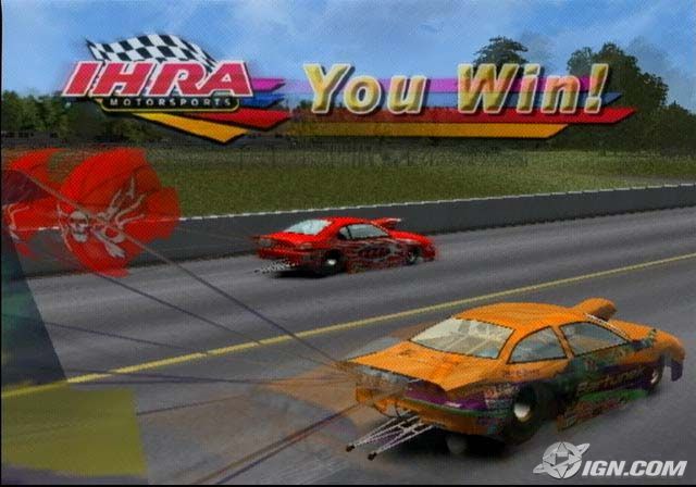 IHRA Professional Drag Racing 2005 PS2 ISO Download