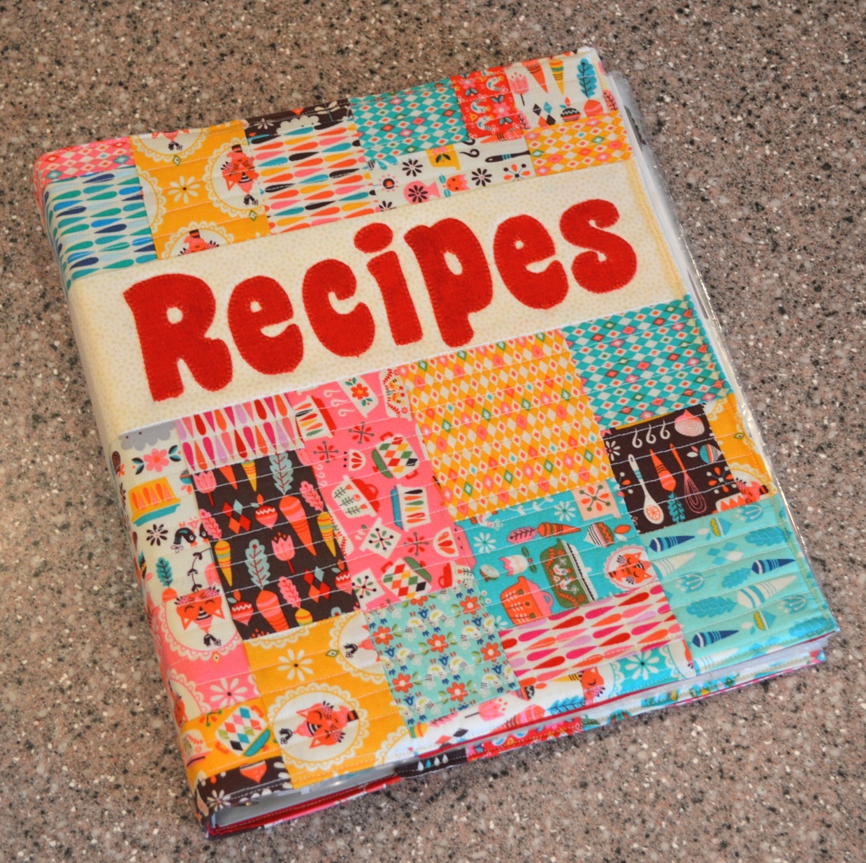 Happy Quilting Tutorial Throwback Thursday Quilted Recipe Binder