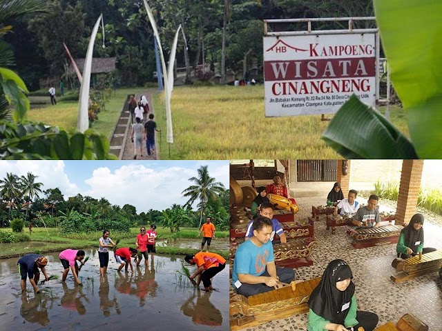 Kembali Menjadi Orang Desa Di Kampoeng Wisata Cinangneng
