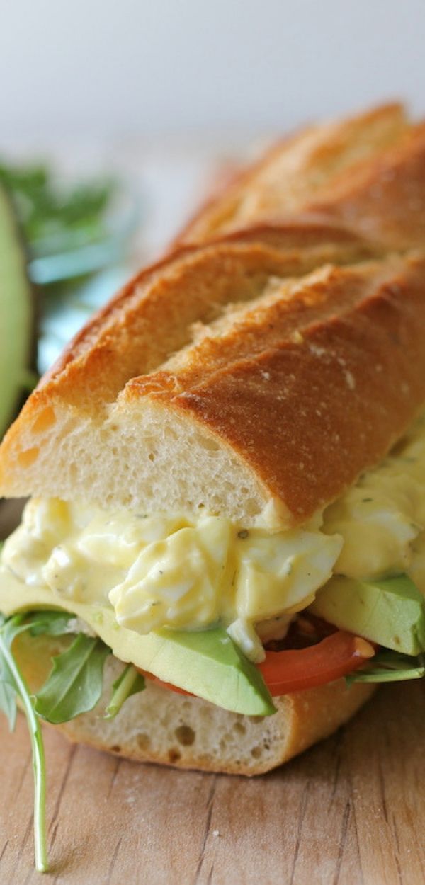 GREEK YOGURT EGG SALAD SANDWICH