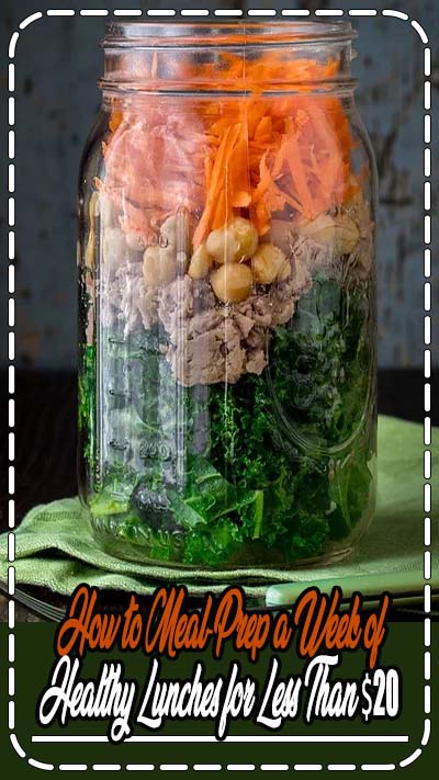 Skip the takeout! This one-week plan for packable lunches will run you less than $20 for the whole week. Prep 6 ingredients over the weekend for easy-to-build cheap, healthy lunches for work all week. #lunch #lunchideas #healthylunchideas #healthylunches #healthylunch #lunchrecipes #budget #budgetfriendly #recipe #eatingwell #healthy #mealprep #mealplan #mealplanning #budgetmealplan Skip the takeout! This one-week plan for packable lunches will run you less than $20 for the whole week. Prep 6 ingredients over the weekend for easy-to-build cheap, healthy lunches for work all week. #lunch #lunchideas #healthylunchideas #healthylunches #healthylunch #lunchrecipes #budget #budgetfriendly #recipe #eatingwell #healthy #mealprep #mealplan #mealplanning #budgetmealplan