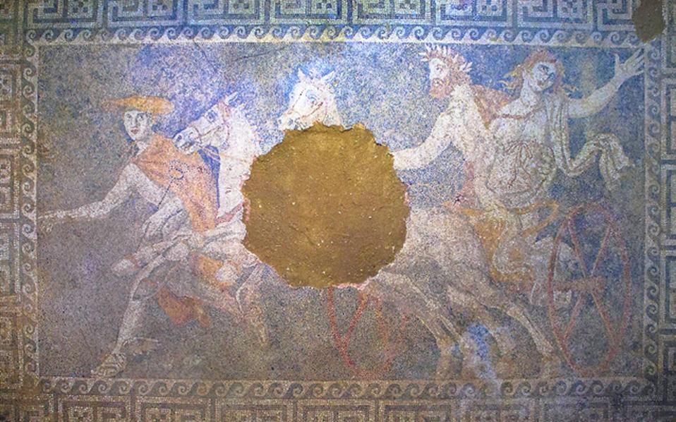 Amfipolis Tomb Mosaic - Serres