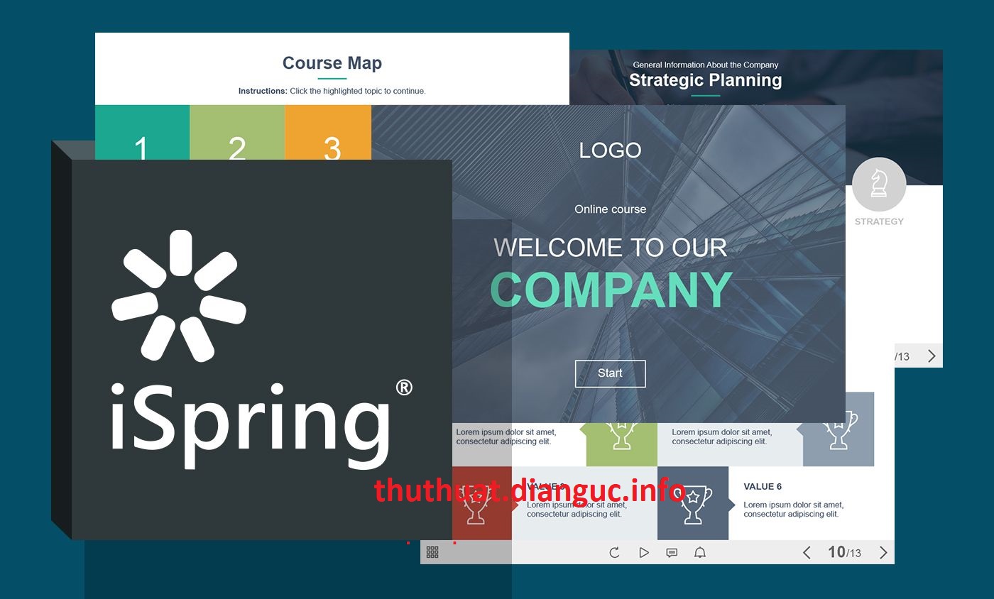 Download iSpring Suite 6.2.0 Full Crack – Công cụ hỗ trợ tạo bài giảng điện tử