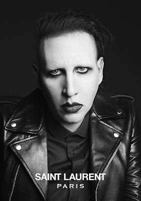 SAINT LAURENT by Hedi Slimane - Marilyn Manson