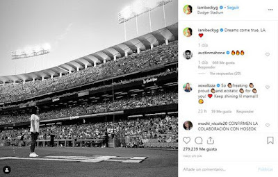 Interpreta Becky G el himno nacional en estadio de los Dodgers