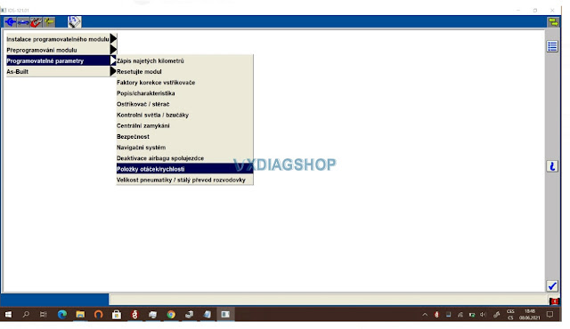 vxdiag ford ids parameter programming 01