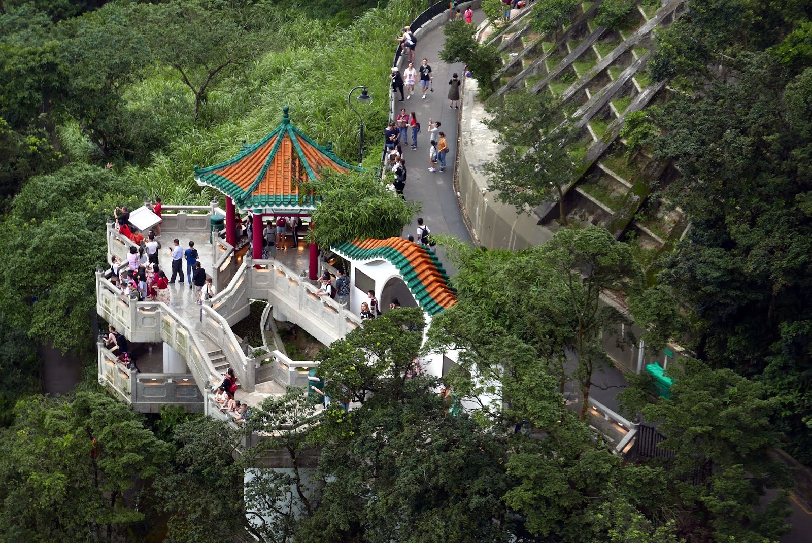 ari Victoria Peak's Lions Pavilion