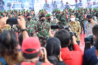 Tenaga Vaksinator TNI Siap Diperbantukan Ke Kementerian Kesehatan RI