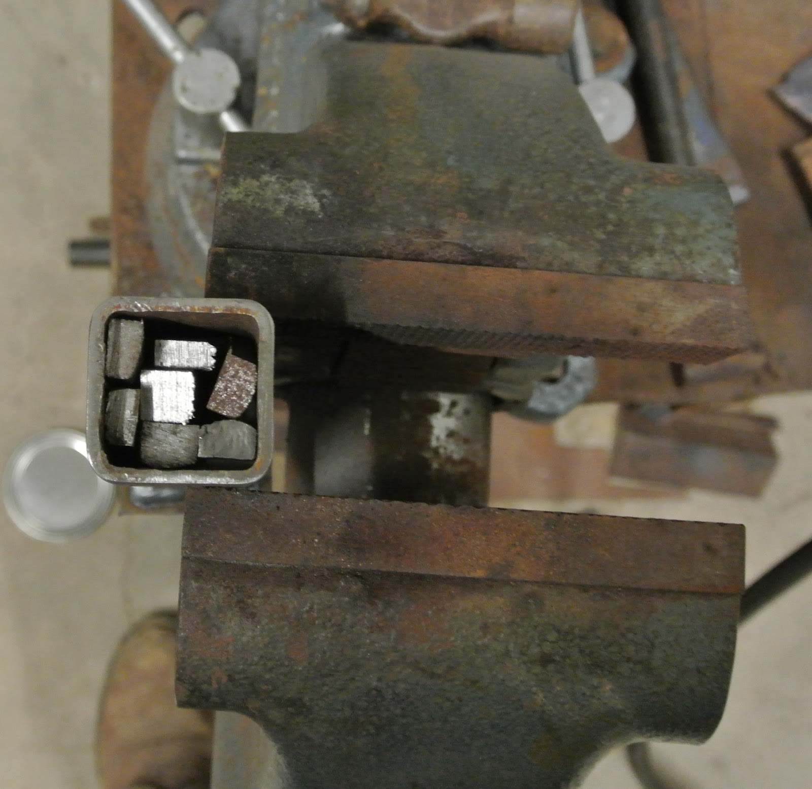 Chad's stuff Canister damascus