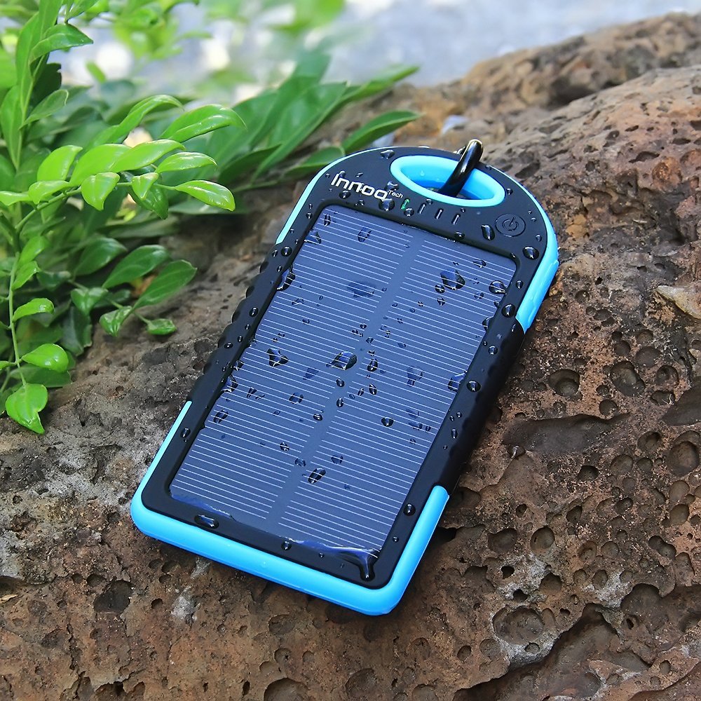 Get over it 74 Innoo Tech Solar Charger 5000mAh,Solar Power Bank Dual