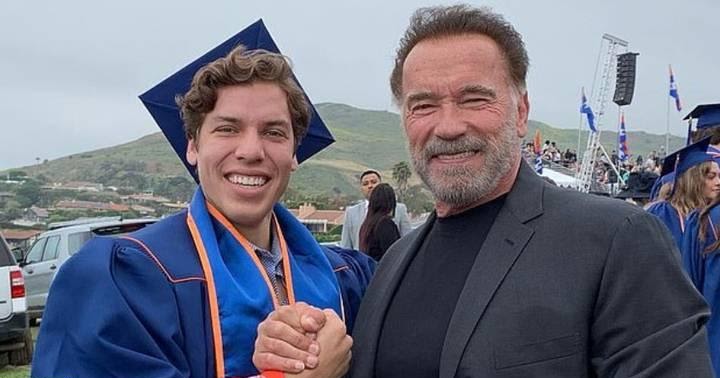 Schwarzenegger Maid: Schwarzenegger Maid and her Son Joseph