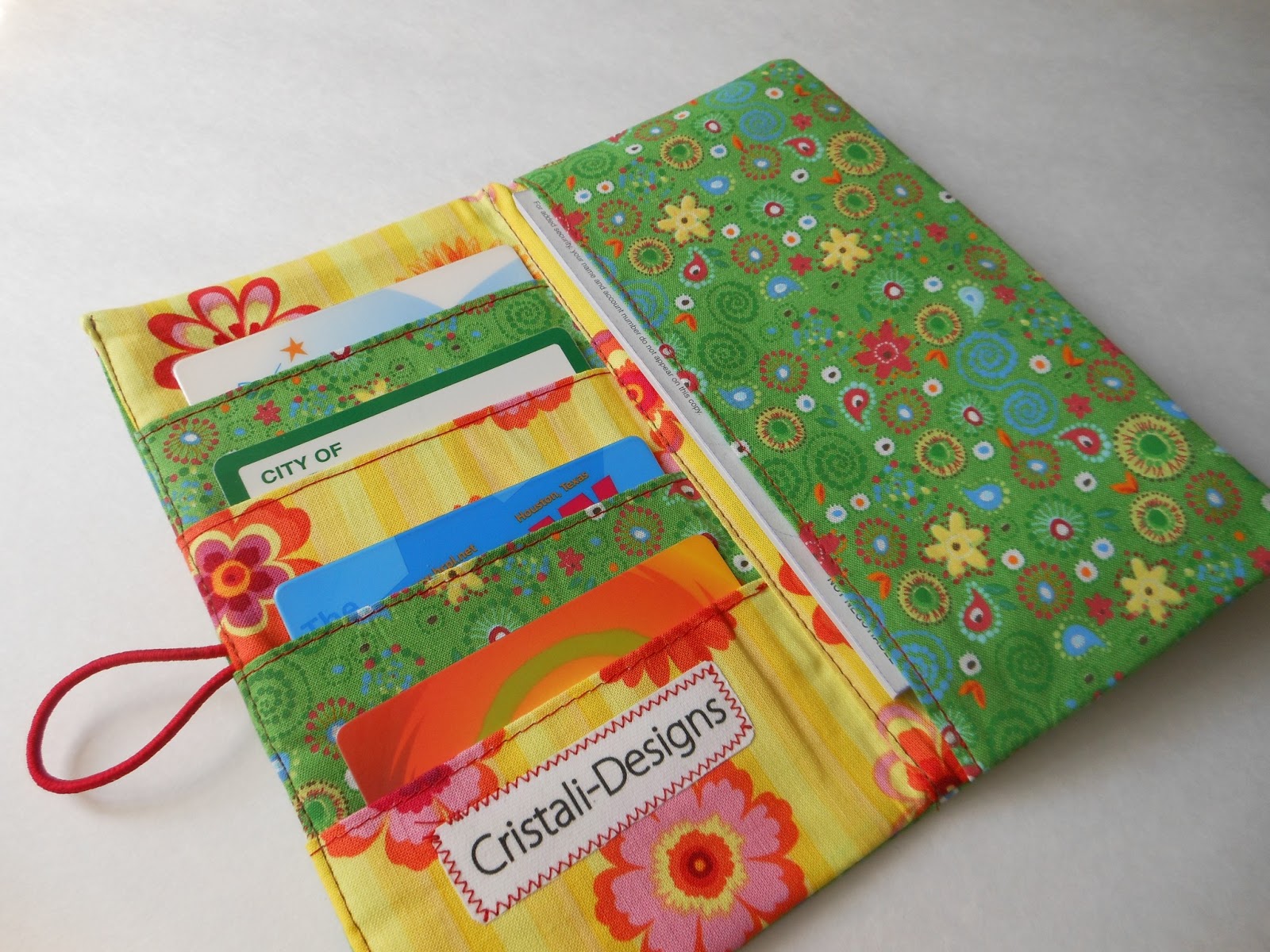 Cristali-Designs: Handmade wallet