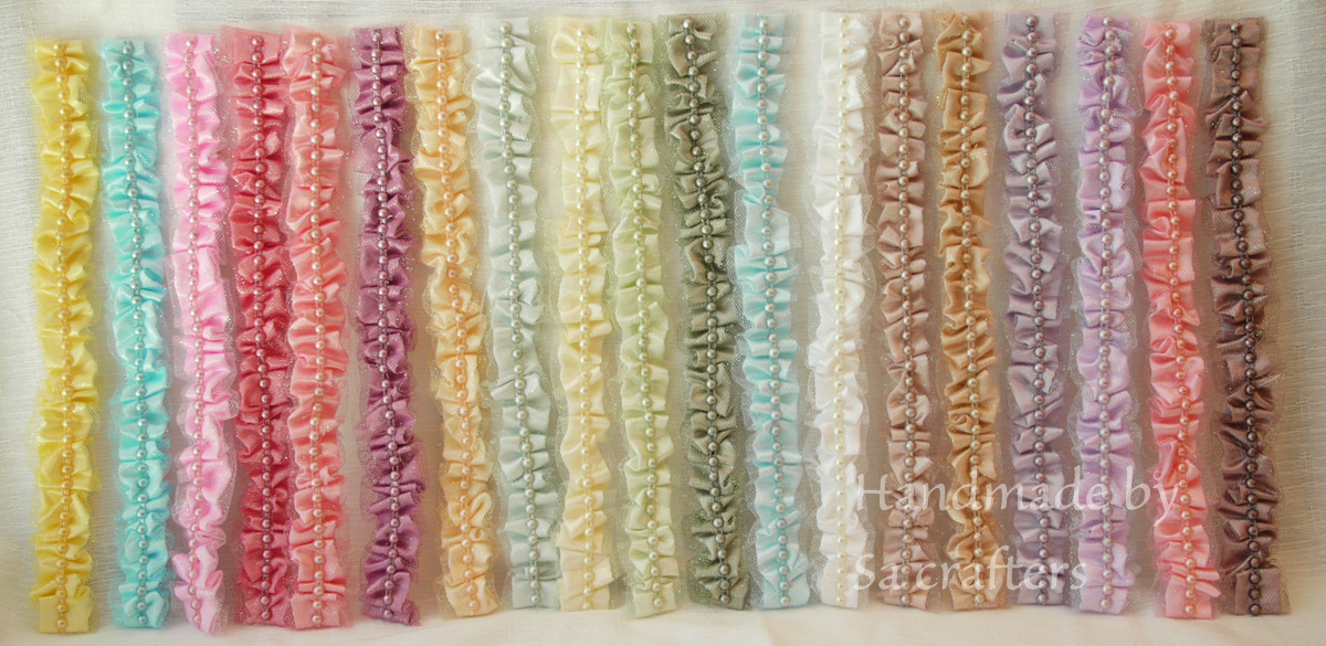 SaCrafters Satin Fabric Trims!