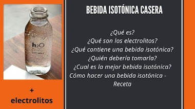 Cómo hacer una bebida isotónica casera efectiva, rica y barata