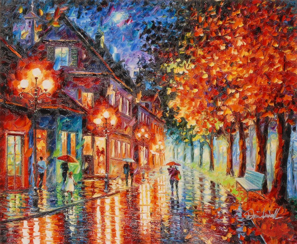 Daniel Wall, 1965 Romantic painter Tutt'Art Pittura * Scultura