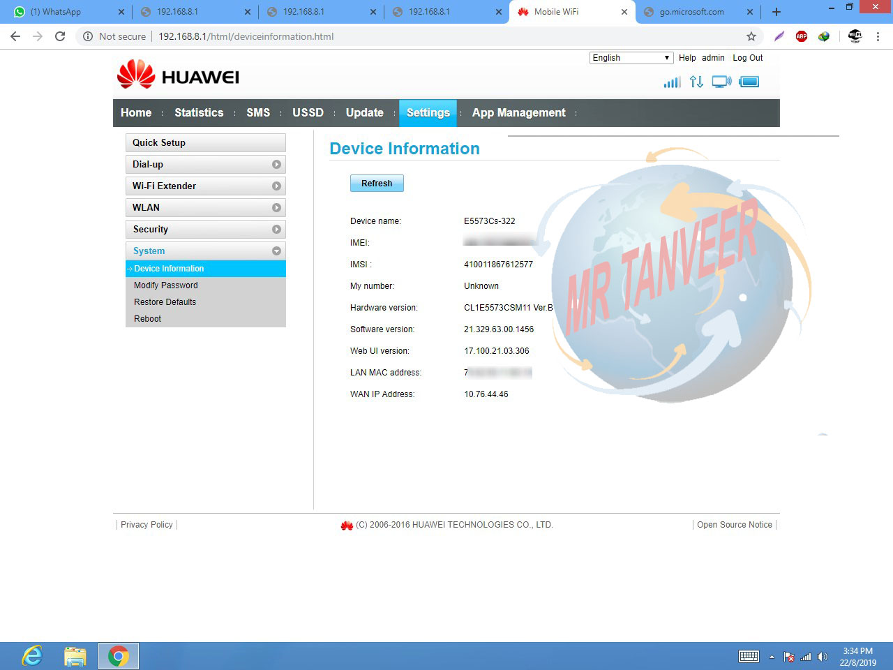 ZONG 4G BOLT E5573 322 Latest 21 329 63 00 1456 UNLOCK JAZZ FIX 