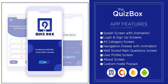 The QuizBox - Android App Source Code Free Download Original File