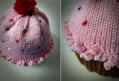 knitterbees: Cupcake hat