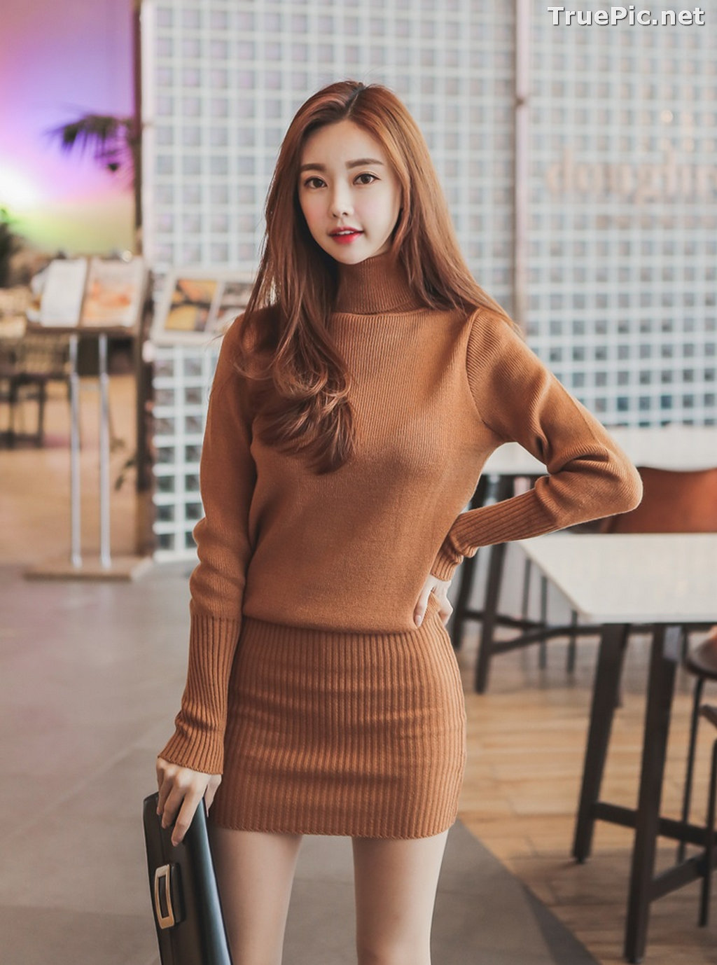 Image Korean Fashion Model – Hyemi – Office Dress Collection #2 - TruePic.net - Picture-35