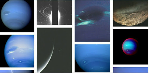 Images Voyager Took of Neptune