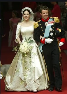 Crown Princess Mary wedding dress