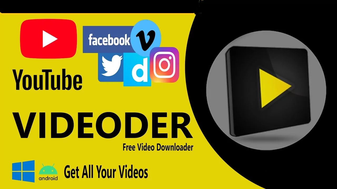 Videoder Youtube Video Downloader For Phone And Pc