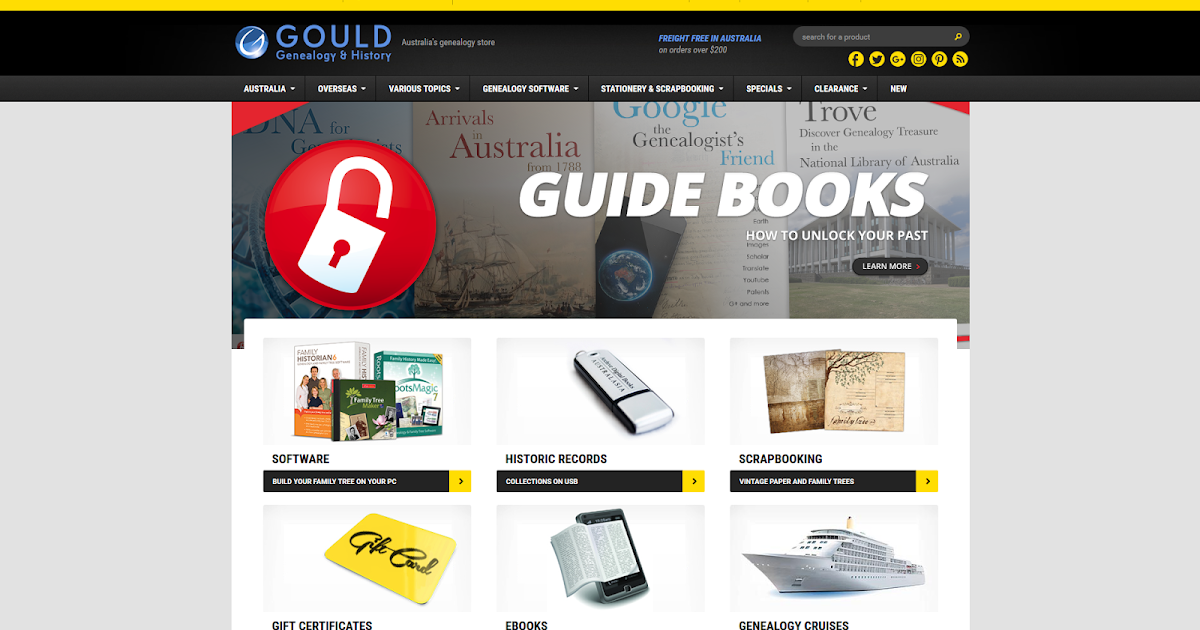 The GENES Blog Gould Genealogy revamps website