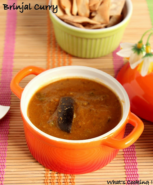 The Noisy Kitchen Quick Brinjal Curry