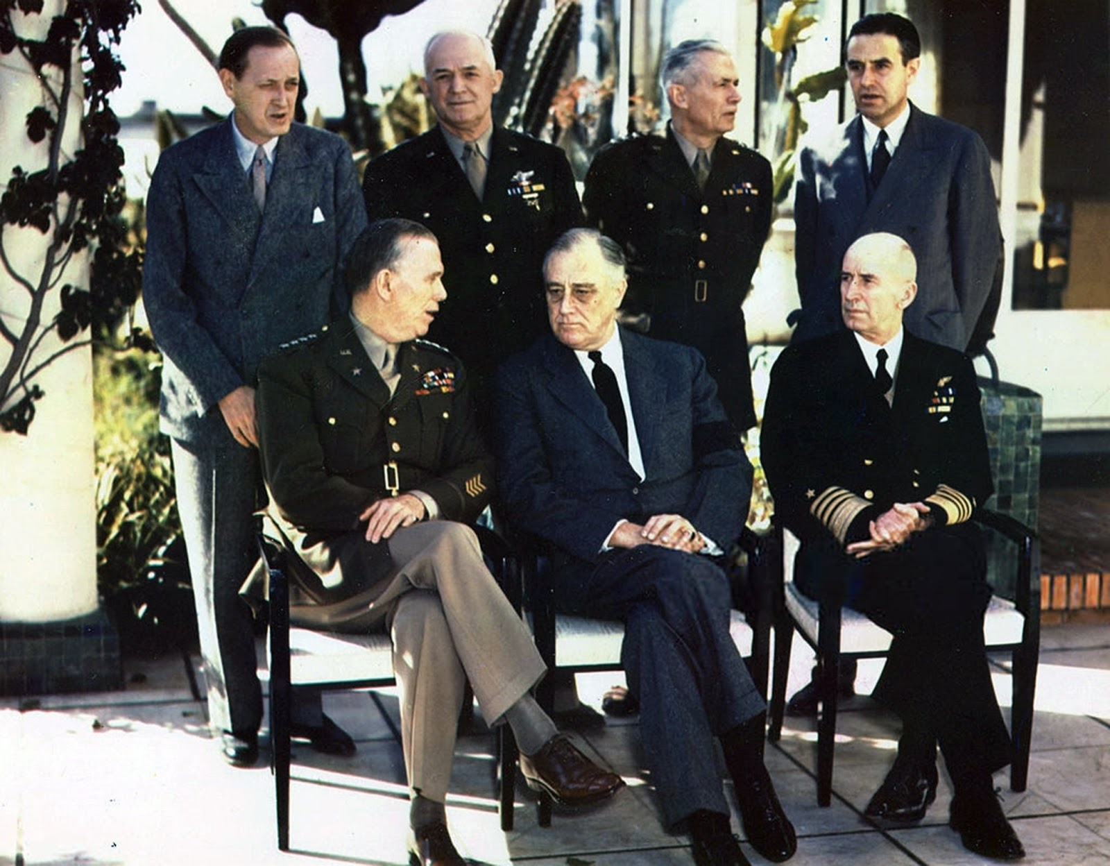 World War II in Color Casablanca Conference (1943)