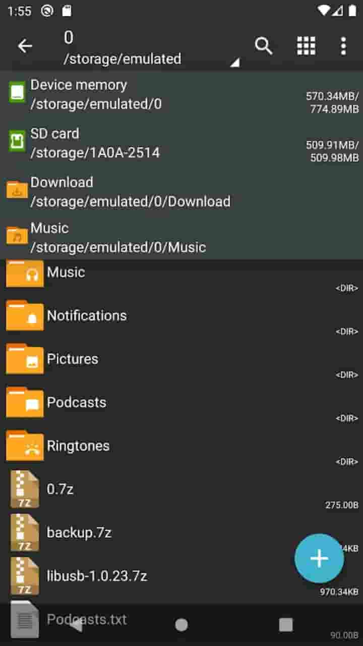 Download Zarchiver donate apk v0.9.3 for Android FREE