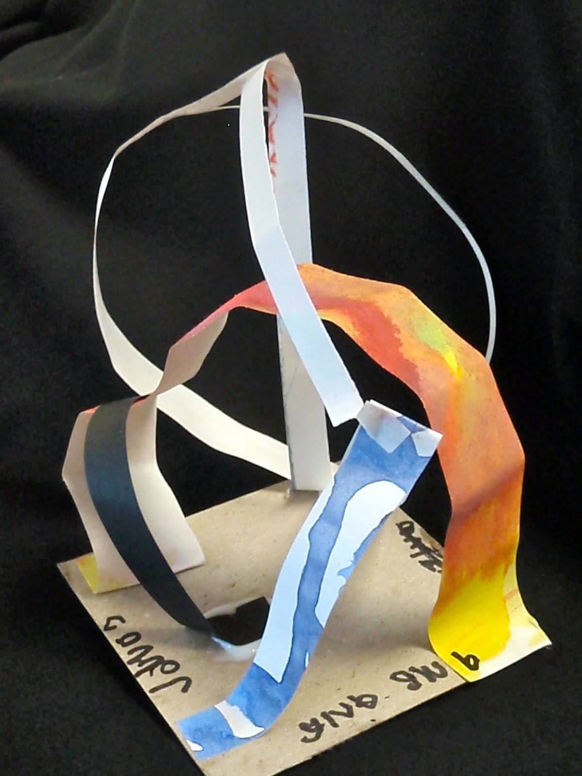 Organized Chaos 1st Grade Abstract Sculptures