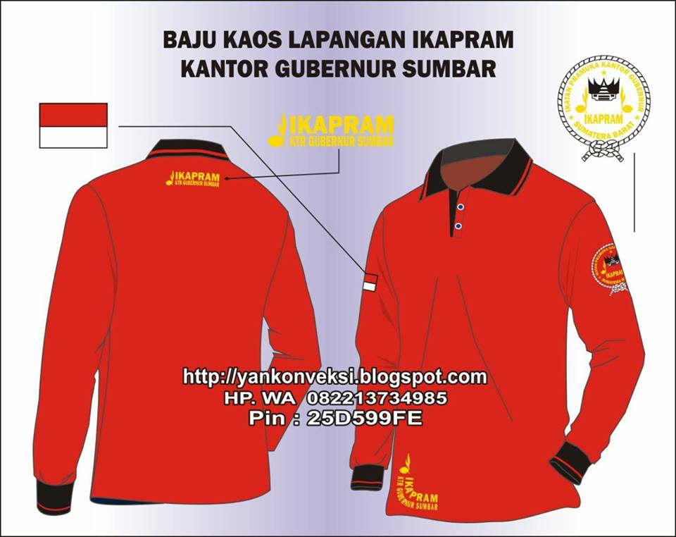 BAJU KAOS LAPANGAN PRAMUKA