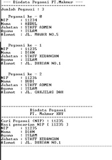Program C++ Sequential Search Pada data Structure - esthonoles