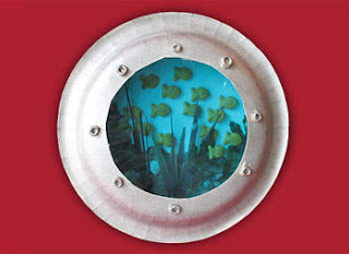 paper plate porthole craft