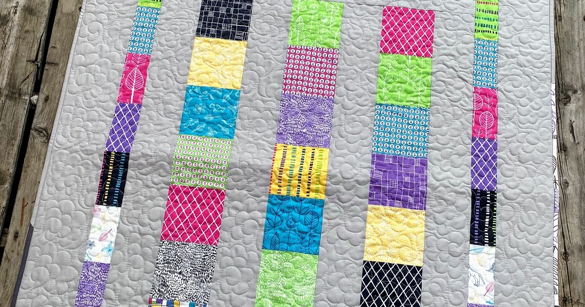 Line Dance Quilt Finish