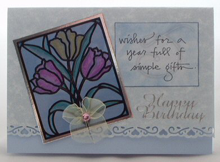 GET WELL SOON Peel Off Stickers Sentiments Flowers Card Making Gold or Silver