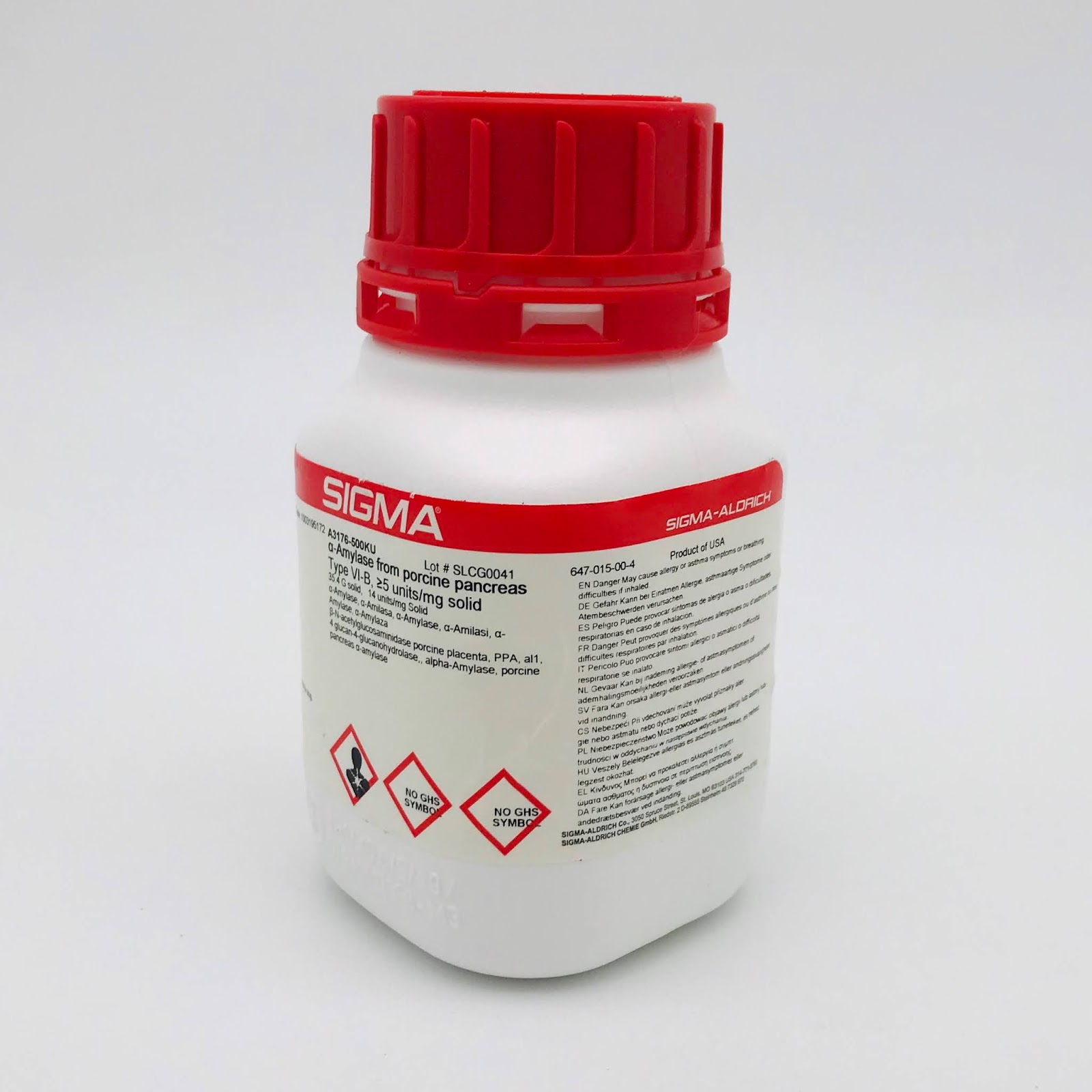 αAmylase (from porcine pancreas, Sigma)