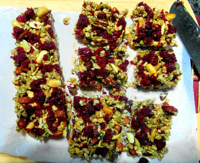 Quick & healthy no bake Granola bars