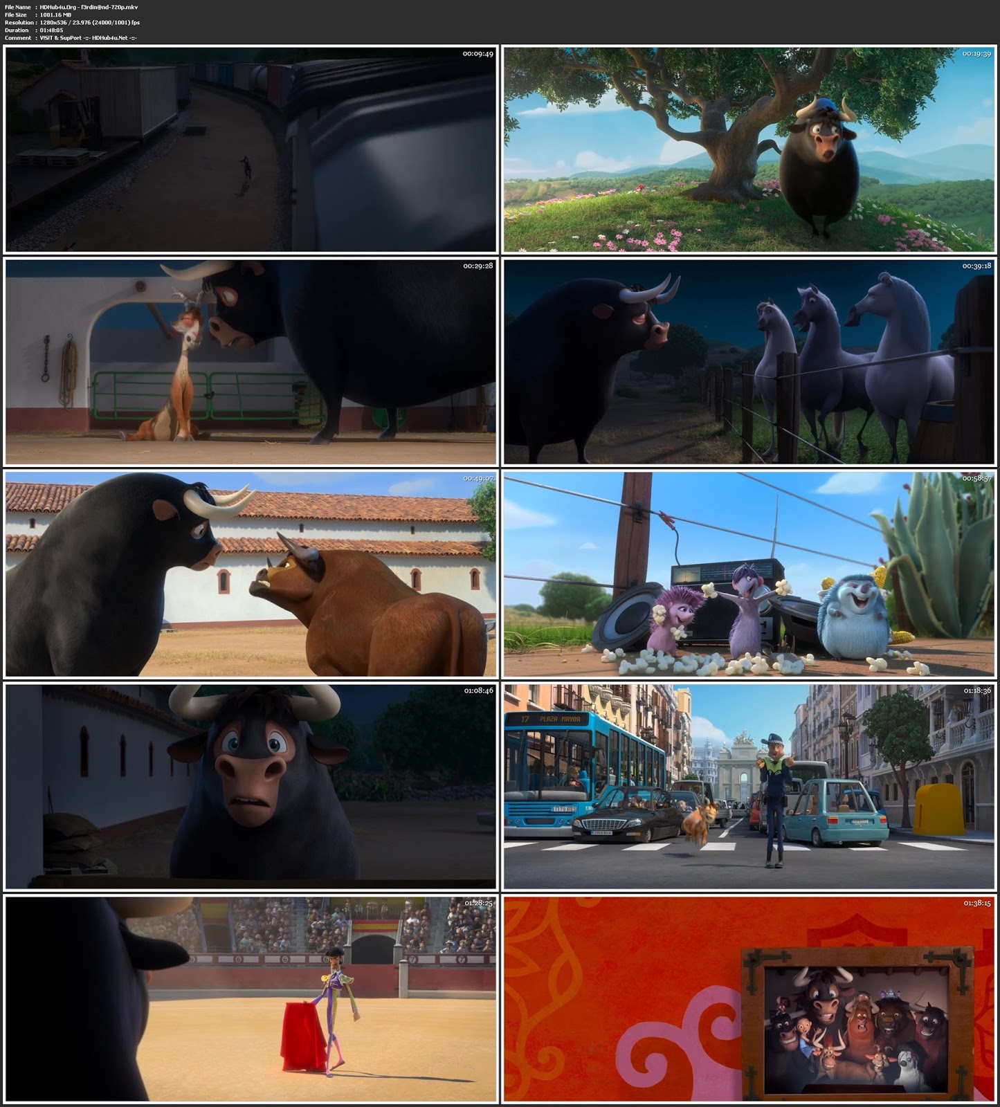 Ferdinand 2017 English Movie 720p BRRip ESubs 999MB Download Ferdinand 2017 English Movie 720p BRRip ESubs 999MB Download