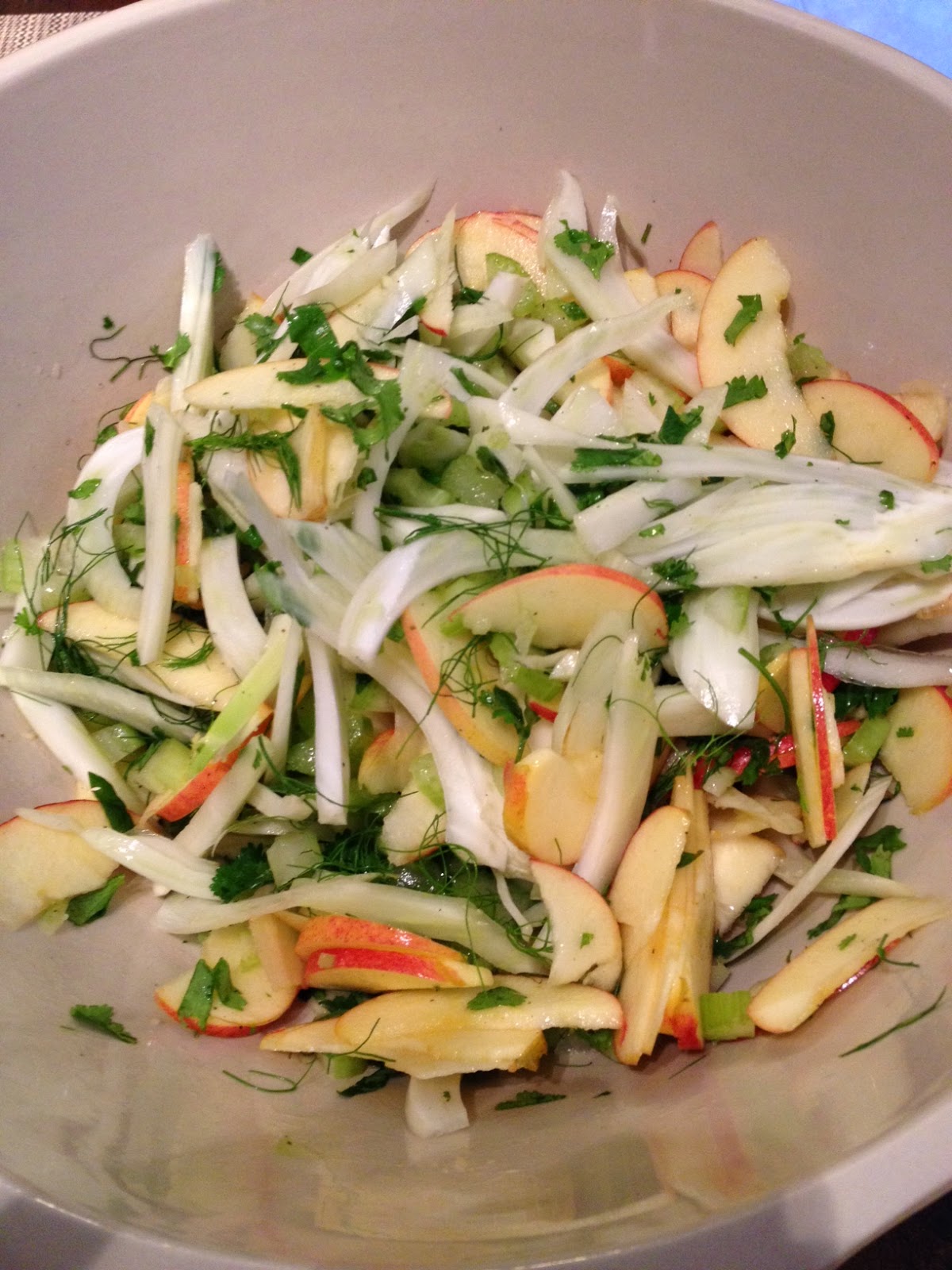 Apple Fennel Salad
