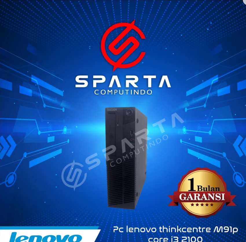 Jual Pc Lenovo Thinkcentre M91p Core I3 2100 FullDus Murah