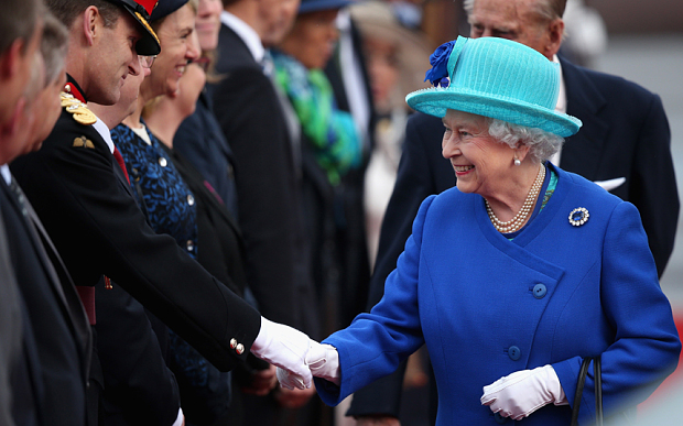 queen visit to germany