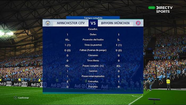 PES 2017 Scoreboard DirecTV Sports