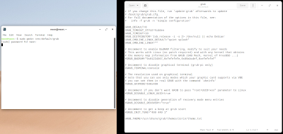 ubah Kecepatan Login Grub ubah Kecepatan Login Grub