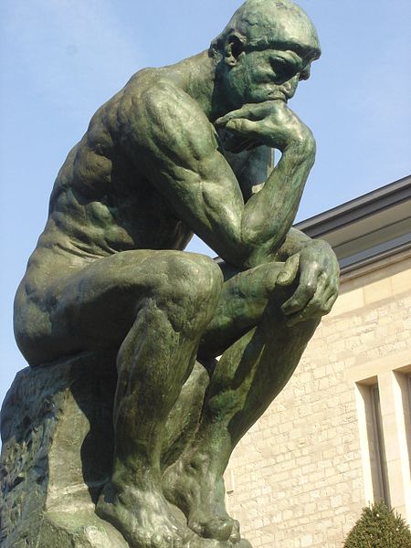 Thinking, Man, Rodin, France, Paris