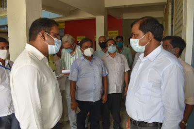Gaya DM Inspection :  प्रखंड सह अंचल खिजरसराय का निरीक्षण